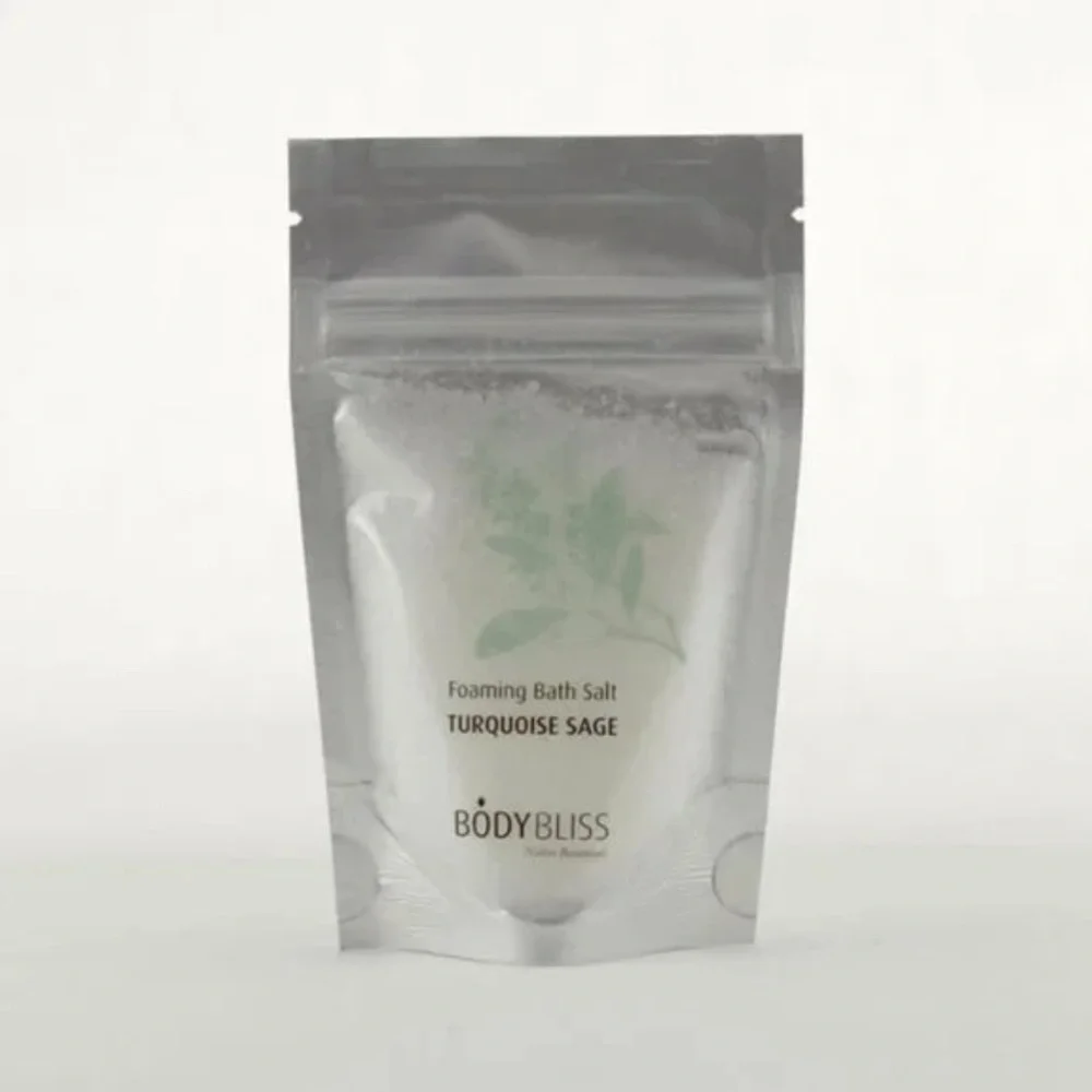 Body Bliss Foaming Bath Salt - Turquoise Sage (2.5 oz) - Factory Sealed - Picture 1 of 3